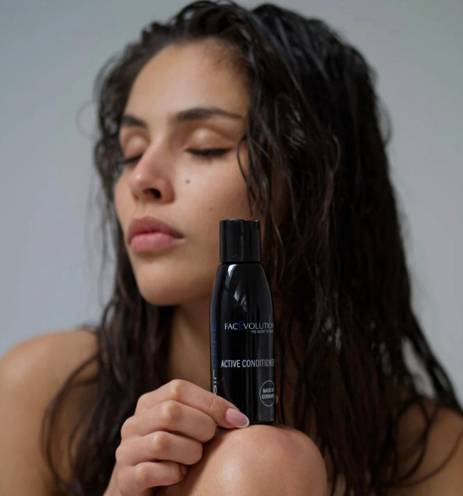 Hair care products for stronger and healthier hair by Facevolution.