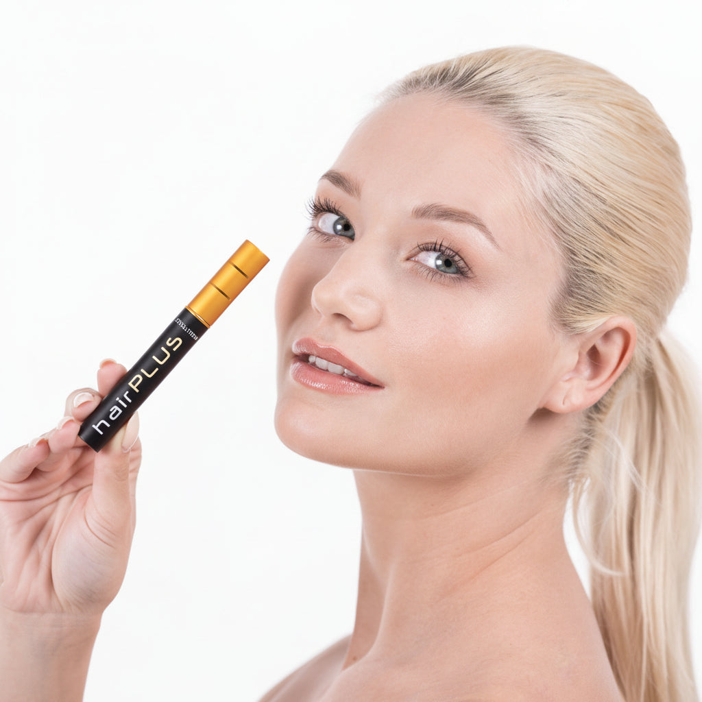 HairPlus Eyelash Serum by FacEvolution for lash nourishment – application on the upper lash line