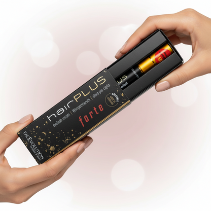 HairPlus FORTE Eyelash Serum by FacEvolution for visibly longer, denser lashes – serum detail