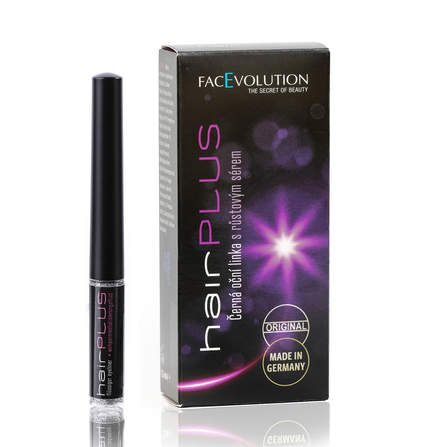 HairPlus Eyeliner by FacEvolution for precision eye definition – professional precision liner
