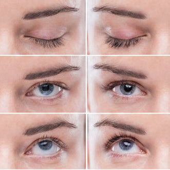 NUVEGA Lash Eyelash & Eyebrow Growth Serum by FacEvolution for measurable lash growth – before and after results