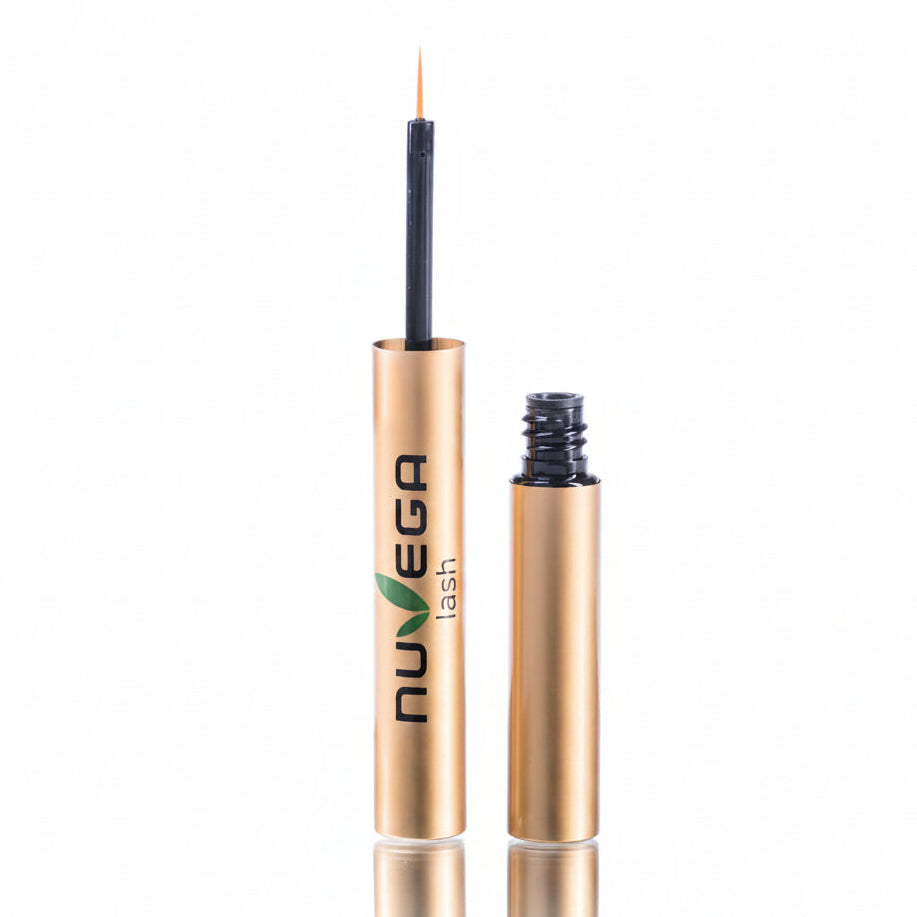 NUVEGA Lash Eyelash & Eyebrow Growth Serum by FacEvolution for vegan lash and brow growth – vegan formula