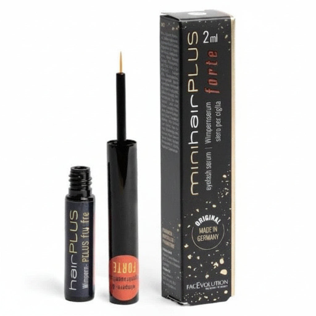 HairPlus FORTE Eyelash Serum 2ml with applicator and packaging